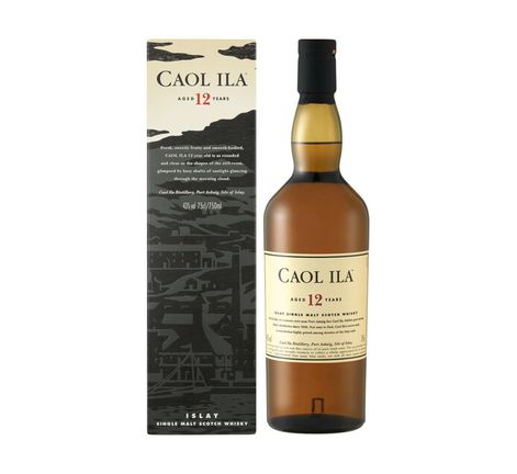 Caol Ila 12 YO Single Islay Malt Scotch Whisky 750ml